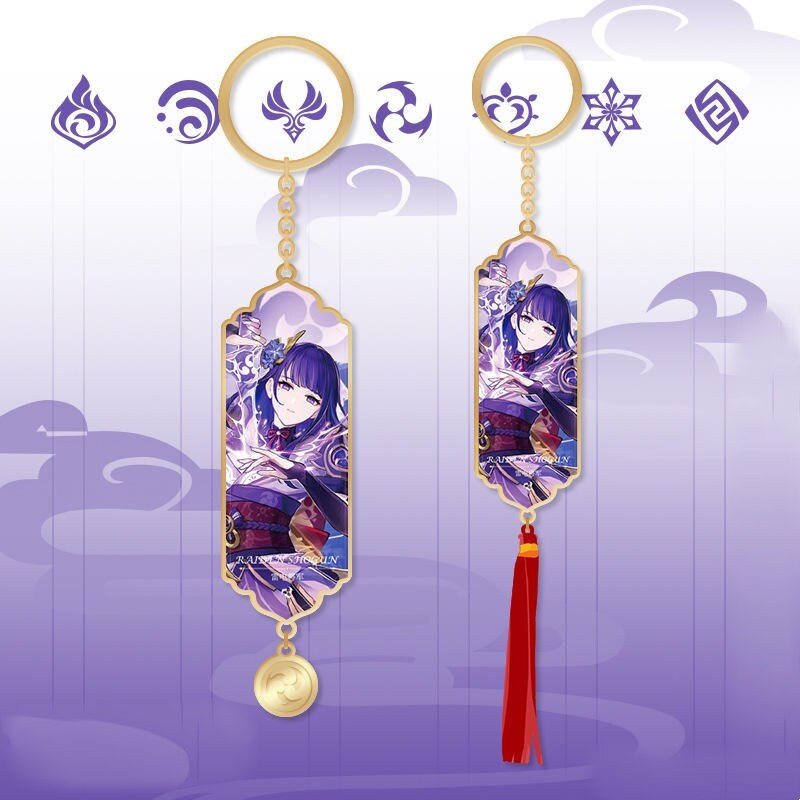 Genshin Impact Keychains/Bookmarks