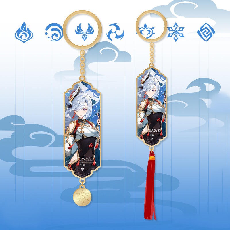 Genshin Impact Keychains/Bookmarks