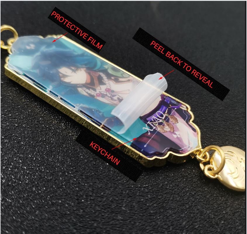 Genshin Impact Keychains/Bookmarks
