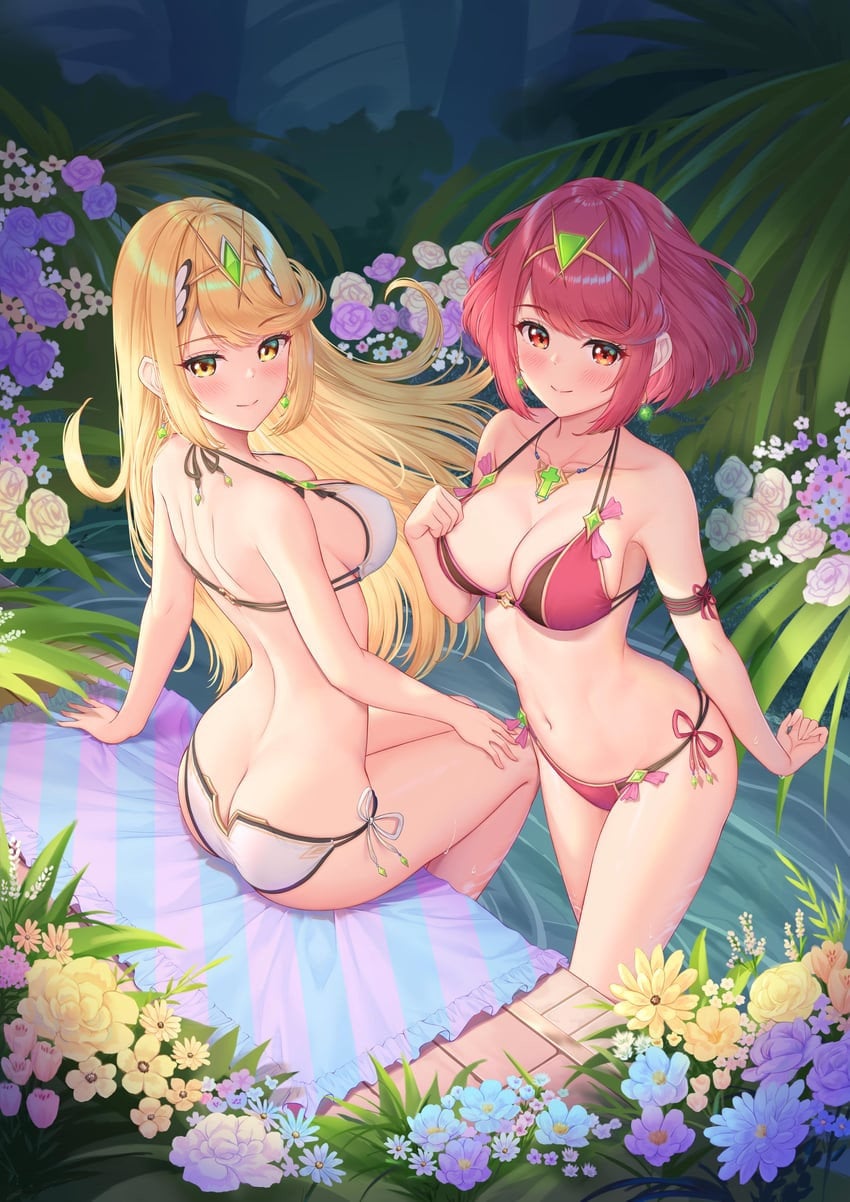Pyra and Mythra Lewd Poster