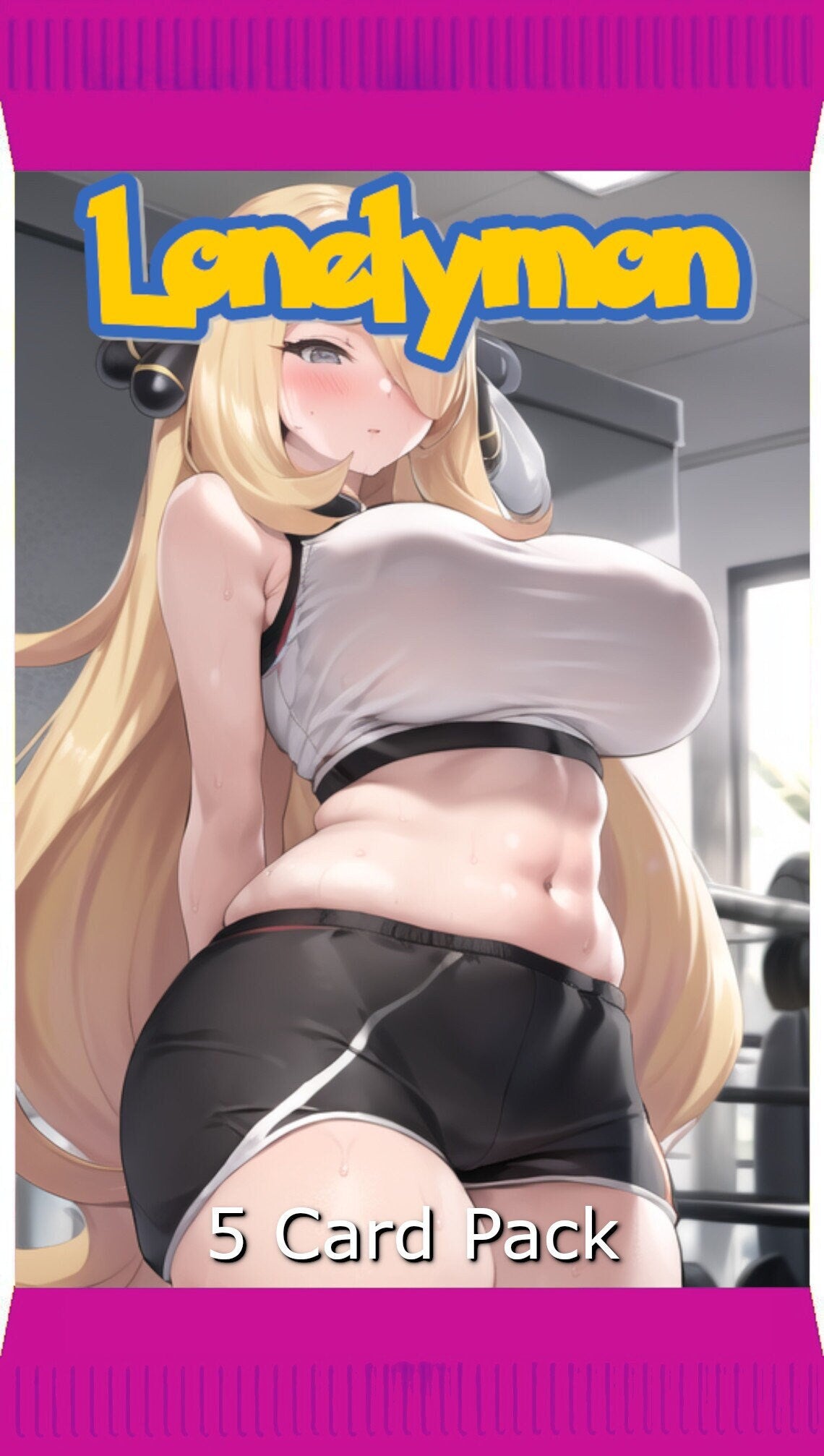 Holographic Orica Card Pack Lewd 5 Pack