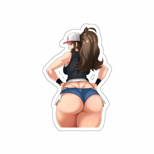 Holographic Trainer Sticker 6"